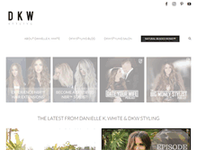 Tablet Screenshot of dkwstyling.com